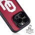 University of Oklahoma Sooners Cracked iPhone 14 Pro Max Kickstand Case
