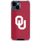 University of Oklahoma Sooners Cracked iPhone 15 Clear Case
