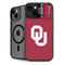 University of Oklahoma Sooners Cracked iPhone 15 Kickstand Case