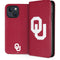 University of Oklahoma Sooners Cracked iPhone 15 Plus Folio Case