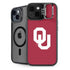 University of Oklahoma Sooners Cracked iPhone 15 Plus Kickstand Case
