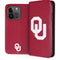 University of Oklahoma Sooners Cracked iPhone 15 Pro Folio Case