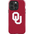 University of Oklahoma Sooners Cracked iPhone 15 Pro Impact Case