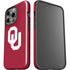 University of Oklahoma Sooners Cracked iPhone 15 Pro Impact Case