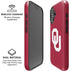 University of Oklahoma Sooners Cracked iPhone 16 Plus Magsafe Impact Case