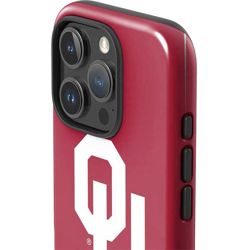 University of Oklahoma Sooners Cracked iPhone 16 Pro Impact Case