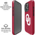 University of Oklahoma Sooners Cracked iPhone 16 Pro Magsafe Impact Case