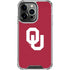 University of Oklahoma Sooners Cracked iPhone 16 Pro Max Clear Case