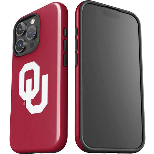 University of Oklahoma Sooners Cracked iPhone 16 Pro Max Impact Case