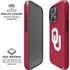 University of Oklahoma Sooners Cracked iPhone 16 Pro Max Magsafe Impact Case