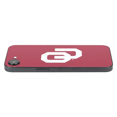 University of Oklahoma Sooners Cracked iPhone 16e Skin