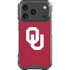 University of Oklahoma Sooners Cracked iPhone 18 Pro Clear Case