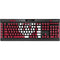 University of Oklahoma Sooners Cracked K95 RGB PLATINUM Mechanical Gaming Keyboard Skin