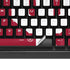 University of Oklahoma Sooners Cracked K95 RGB PLATINUM Mechanical Gaming Keyboard Skin