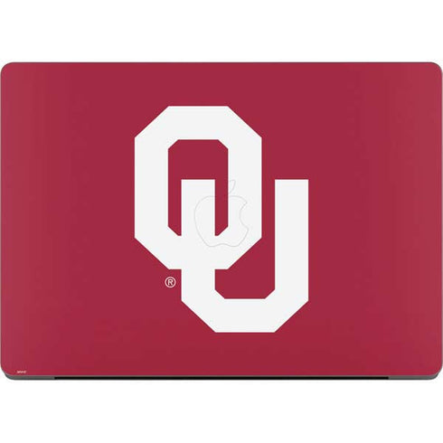 University of Oklahoma Sooners Cracked Apple MacBook Pro 14-inch Skin