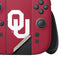 University of Oklahoma Sooners Cracked Nintendo Switch 2 (2025) Joy-Con Controller Skin