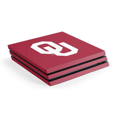 University of Oklahoma Sooners Cracked PlayStation PS4 Skins