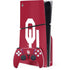University of Oklahoma Sooners Cracked PlayStation PS5 Skins