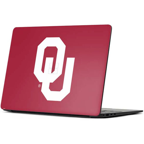 University of Oklahoma Sooners Cracked Surface Laptop 7 13.8in Skin