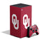 University of Oklahoma Sooners Cracked XBox Series X Digital Edition Bundle Skin