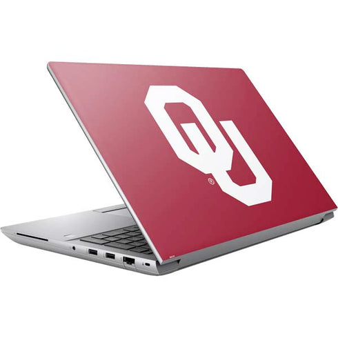 University of Oklahoma Sooners Cracked HP ZBook Fury 16 G10 Skin