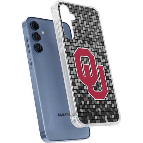 University of Oklahoma Sooners Digi Galaxy A55 5G Clear Case