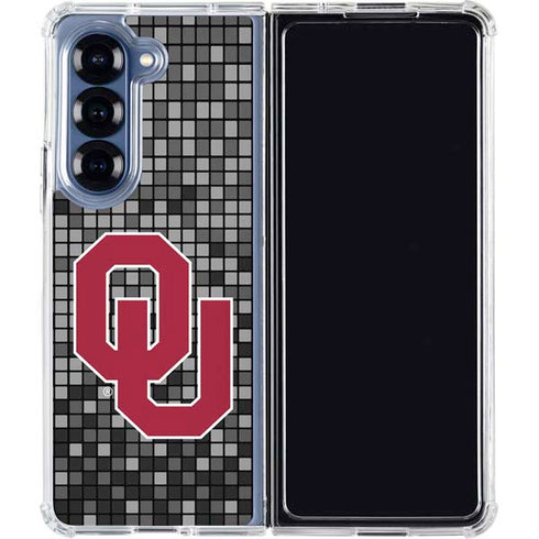 University of Oklahoma Sooners Digi Galaxy Z Fold6 Clear Case