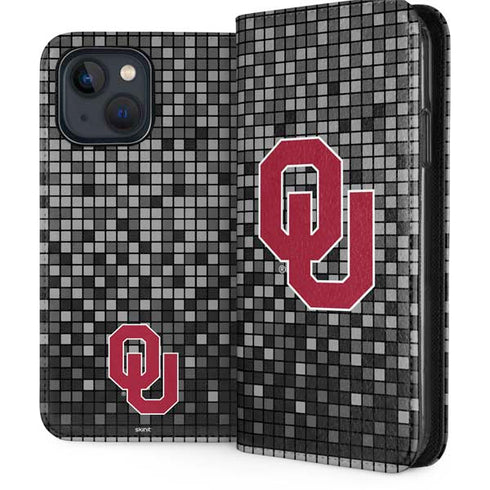 University of Oklahoma Sooners Digi iPhone 15 Plus Folio Case