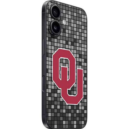 University of Oklahoma Sooners Digi iPhone 16 Plus Skin