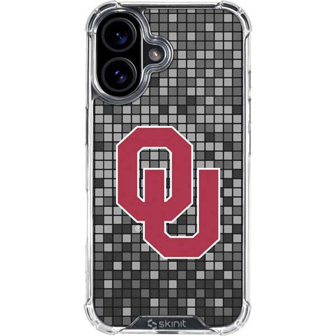 University of Oklahoma Sooners Digi iPhone 17 Clear Case