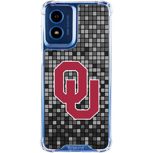 University of Oklahoma Sooners Digi Moto G 5G (2024) Clear Case