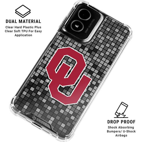 University of Oklahoma Sooners Digi Moto G Power 5G (2024) Clear Case