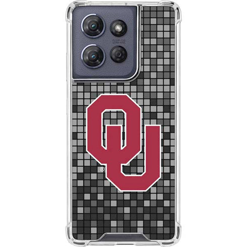 University of Oklahoma Sooners Digi Moto G Stylus 5G (2025) Clear Case