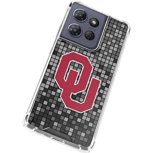 University of Oklahoma Sooners Digi Moto G Stylus 5G (2025) Clear Case