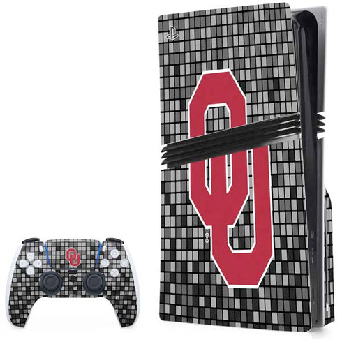 University of Oklahoma Sooners Digi PS5 Pro Disk Bundle Skin