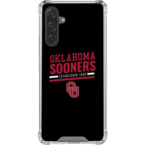 University of Oklahoma Sooners Est 1890 Galaxy A17 Clear Case