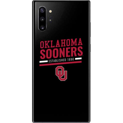 University of Oklahoma Sooners Est 1890 Galaxy Note 10 Plus Skin
