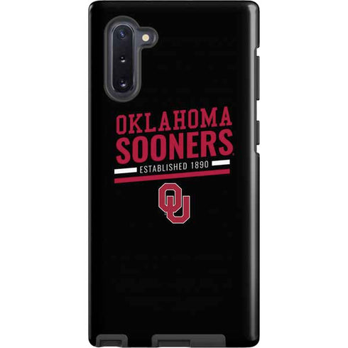 University of Oklahoma Sooners Est 1890 Galaxy Cases