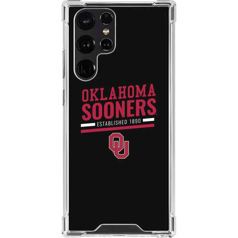 University of Oklahoma Sooners Est 1890 Galaxy S23 Ultra Clear Case