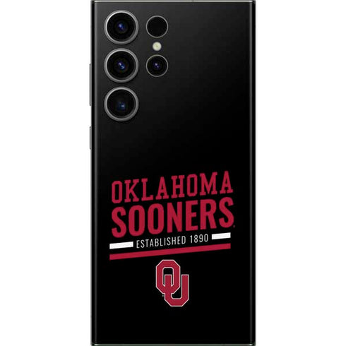 University of Oklahoma Sooners Est 1890 Galaxy Skins