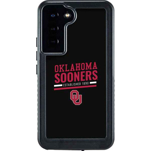 University of Oklahoma Sooners Est 1890 Galaxy S24 Plus Waterproof Case