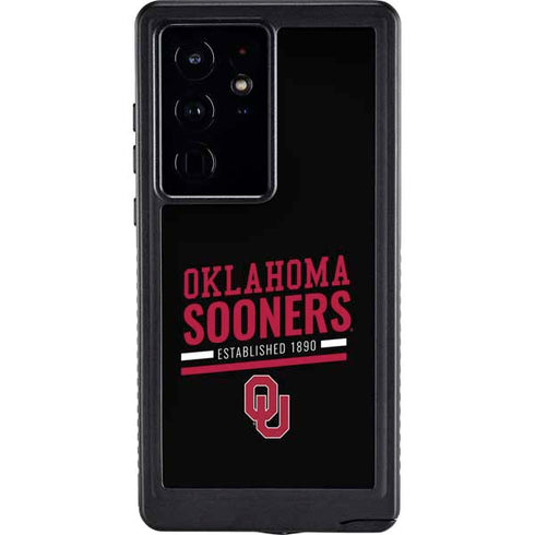 University of Oklahoma Sooners Est 1890 Galaxy S24 Ultra Waterproof Case