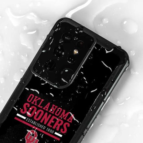 University of Oklahoma Sooners Est 1890 Galaxy S24 Ultra Waterproof Case