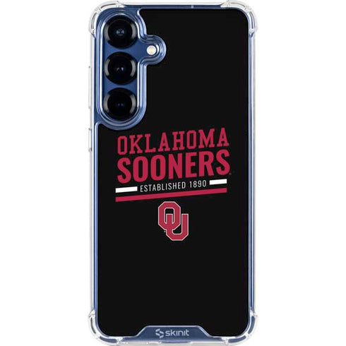 University of Oklahoma Sooners Est 1890 Galaxy S25 Plus Clear Case
