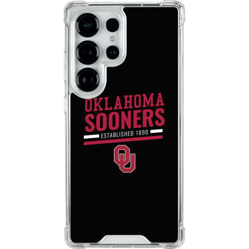 University of Oklahoma Sooners Est 1890 Galaxy S26 Ultra Clear Case