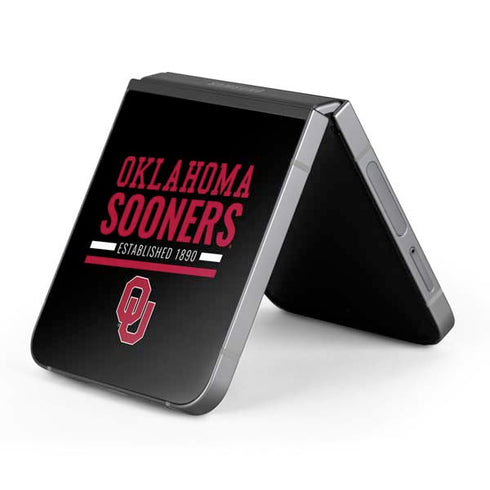 University of Oklahoma Sooners Est 1890 Galaxy Z Flip6 Skin