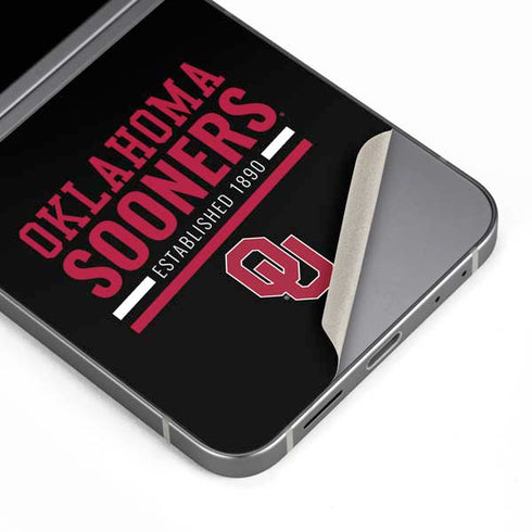 University of Oklahoma Sooners Est 1890 Galaxy Z Flip6 Skin