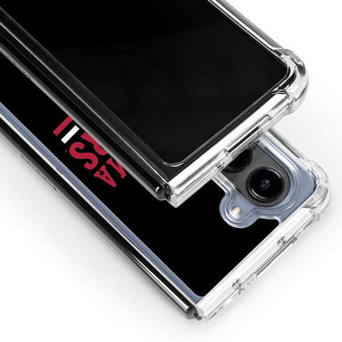 University of Oklahoma Sooners Est 1890 Galaxy Z Fold5 5G Clear Case