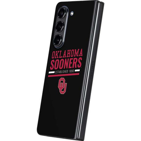 University of Oklahoma Sooners Est 1890 Galaxy Z Fold5 5G Skin