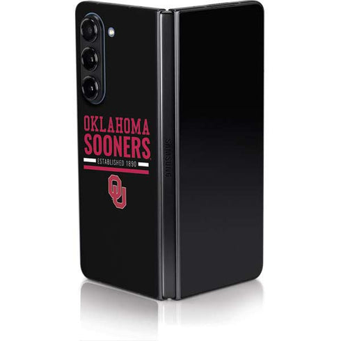 University of Oklahoma Sooners Est 1890 Galaxy Z Fold5 5G Skin